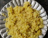 A picture of step 6 of Onion Rice.