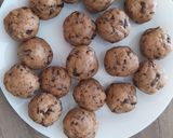 Amerikai csokis keksz recept fázis 4 fotója