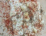A picture of step 1 of Italian cheese paratha.