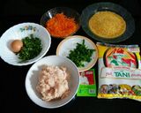 Foto langkah ke 2 dari resep Nugget ayam wortel+sawi.