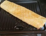 A picture of step 6 of Falafel roll.