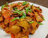 Foto langkah ke 4 dari resep Tumis Pedas Odeng (Odeng Bokkum).