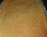 Foto do passo 1 de Bolo de mamão com mousse de maracujá