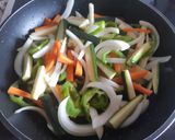 Foto del paso 1 de la receta: Ñoquis tex mex con verduras salteadas y almendras