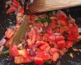 A picture of step 5 of Beetroot Rice.
