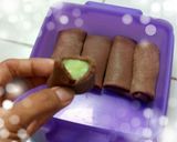 Foto langkah ke 5 dari resep Dadar gulung chocolatos fla matcha#BikinRamadhanBerkesan.