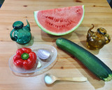 Foto del paso 1 de la receta: Salmorejo Vegano Sandía en Mambo