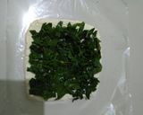 Foto langkah ke 4 dari resep Rolade Tahu Daun Singkong.