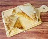 Foto langkah ke 3 dari resep 126. Roti panggang srikaya.