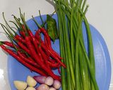 Foto langkah ke 1 dari resep #77. Tumis Bunga Bawang.