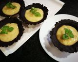 Foto del paso 5 de la receta Tulipanes de chocolate con natilla