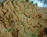 A picture of step 1 of Chinese chicken Salami.