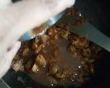 A picture of step 5 of Mushroom pulusu.