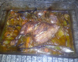 Foto del paso 4 de la receta: Pollo al horno con verduras