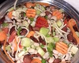 A picture of step 5 of Mix Bean Tamarind Salad.
