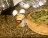 Foto del paso 1 de la receta: Cocina express: Tortilla de cabos de acelga y hongos