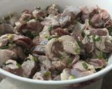 Hình bước làm 1 của món Lẩu diềm heo