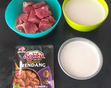 Foto langkah ke 1 dari resep Rendang Khas Padang (30 Menit).