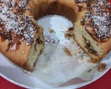 Foto del paso 7 de la receta: Budín de harina y coco rallado. Relleno de dulce de leche