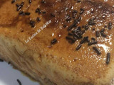 Flan de galletas rellenas de chocolate