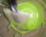 A picture of step 5 of Green tea cake.