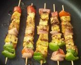 A picture of step 9 of Egg Shashlik.