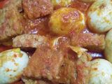 Balado telor dan tempe