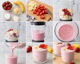 Foto langkah ke 1 dari resep Strawberry Banana Smoothies.