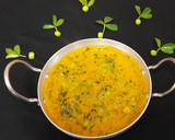 मेथी मटर मलाई (methi matar malai recipe in Hindi) रेसिपी चरण 5 फोटो