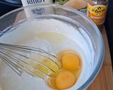 Une image de l'étape 1 de Crêpes épaisses et moelleuses aux pommes caramélisées.