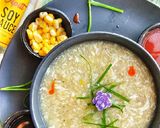 A picture of step 12 of Chicken corn soup.