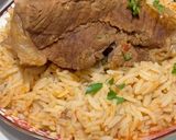 صورة لخطوة 2 من وصفة طاجن أرز باللحم البقري