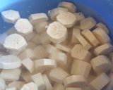 A picture of step 2 of Matokecurry.#staplefoodReceipecontest#4weekchallenge.