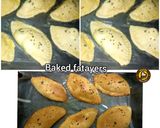 A picture of step 7 of Arabian Chicken Fatayers also in Pita wraps and pita pockets.