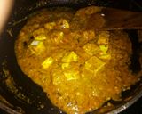 A picture of step 4 of Smoked Paneer with Curry.