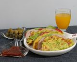 عکس مرحله 3 از دستور تاکو کدو سبز با پنیر