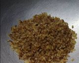 A picture of step 2 of Thambittu Unde / Matta Rice Laddu.