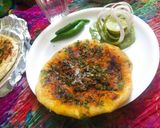 A picture of step 9 of Chur chur naan.