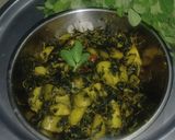 मेथी आलू की सब्जी(methi aloo ki sabzi recipe in hindi) रेसिपी चरण 3 फोटो