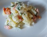 A picture of step 8 of Potato, Carrot, and Egg Salad.