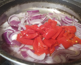 Foto del paso 1 de la receta: Camarones con lo que tenía en casa