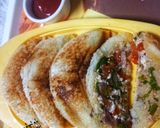 A picture of step 5 of Paneer sandwich.