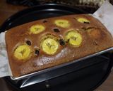 Foto langkah ke 9 dari resep Banana Cake with Palm Sugar / Cake Pisang Gula Palm.