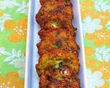 A picture of step 8 of Greek Zucchini Fritters "Kolokythokeftedes" 🇬🇷 💛❤️💛❤️💛❤️💛❤️💛.
