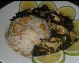 صورة لخطوة 3 من وصفة ملوخية بالدجاج 😍😋💖