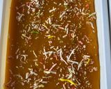 A picture of step 4 of Mango Halwa.