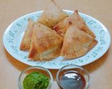 A picture of step 4 of Baked Samosa.