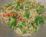 Foto langkah ke 8 dari resep Tumis Tauge Brokoli Buncis.