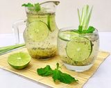 Hình bước làm 3 của món Nước Chanh Sả Hạt Chia