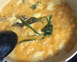 Foto langkah ke 3 dari resep Gulai Cumi Isi Tahu Telur.